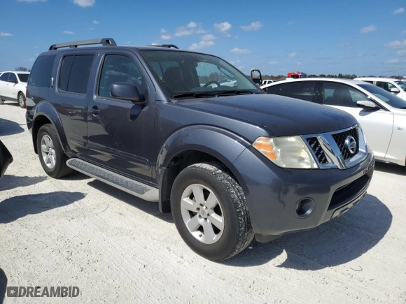 2011 Nissan Pathfinder Silver with VIN 5N1AR1NBXBC615324, listed as a Copart auction lot 76105034 with 135,212 mi miles and Non Repairable. Bid and sale history available at carsss.com. Image 4.