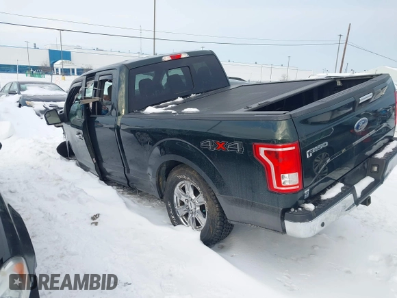 2015 Ford F-150 XLT with VIN 1FTFX1EG5FFC89268, listed as a IAAI auction lot 41609977 with 66,466 mi miles. Bid and sale history available at carsss.com. Image 3.