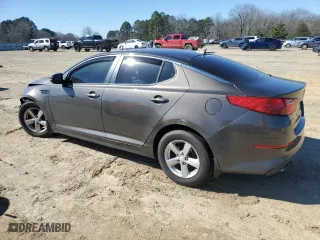 2014 Kia Optima LX with VIN 5XXGM4A74EG317520, listed as a Copart auction lot 46420135 with 171,161 mi miles and Salvage Title. Bid and sale history available at carsss.com. Image 2.