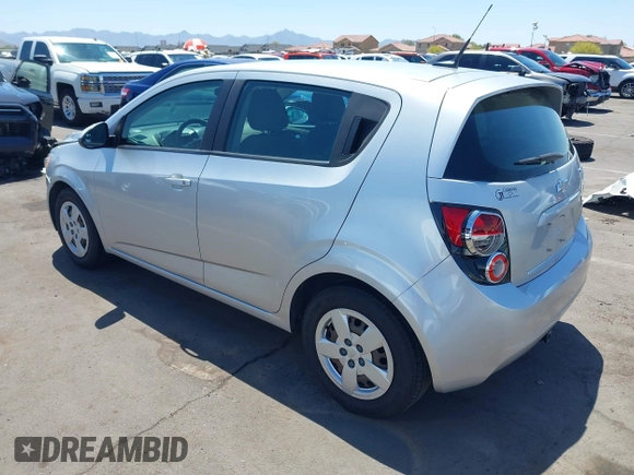 2014 Chevrolet Sonic LS with VIN 1G1JA6SH1E4135729, listed as a IAAI auction lot 42169273 with 74,969 mi miles and . Bid and sale history available at DreamBid. Image 3.