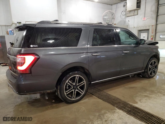 2020 Ford Expedition Max Limited with VIN 1FMJK2AT1LEA83072, listed as a Copart auction lot 89202785 with 77,838 mi miles and Salvage Title. Bid and sale history available at carsss.com. Image 3.