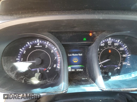 2015 Toyota Avalon Limited with VIN 4T1BK1EB4FU144019, listed as a Copart auction lot 50156645 with 87,545 mi miles and Salvage Title. Bid and sale history available at DreamBid. Image 9.