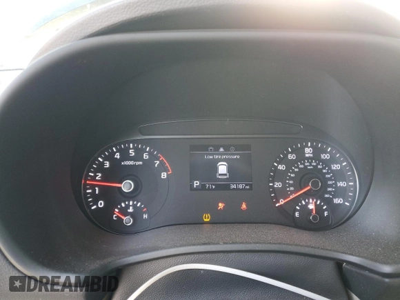 2020 Kia Soul S with VIN KNDJ23AU0L7725434, listed as a Copart auction lot 48863035 with 34,187 mi miles and Salvage Title. Bid and sale history available at carsss.com. Image 9.