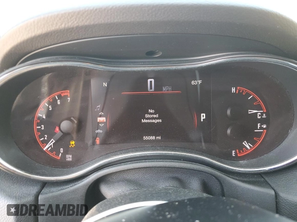 2016 Dodge Durango Limited with VIN 1C4RDHDG8GC308544, listed as a Copart auction lot 48218835 with 55,088 mi miles and Salvage title. Bid and sale history available at DreamBid. Image 9.