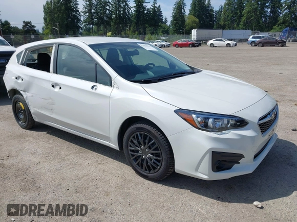2019 Subaru Impreza with VIN 4S3GTAA63K3733496, listed as a IAAI auction lot 42500553 with 65,708 mi miles and . Bid and sale history available at DreamBid. Image 1.