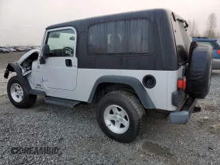 2006 Jeep Wrangler Unlimited LWB with VIN 1J4FA44S66P757473, listed as a Copart auction lot 50405835 with 143,685 mi miles and Salvage Title. Bid and sale history available at carsss.com. Image 2.