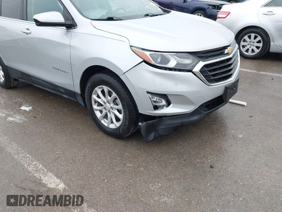 2020 Chevrolet Equinox LT with VIN 3GNAXKEVXLL187049, listed as a IAAI auction lot 41459248 with 59,291 mi miles. Bid and sale history available at carsss.com. Image 6.