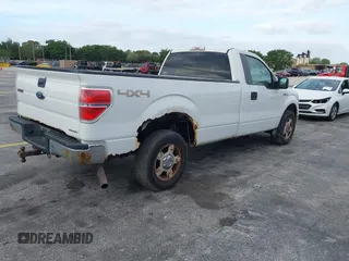 2013 Ford F-150 XL with VIN 1FTNF1EF3DKF30223, listed as a IAAI auction lot 41905682 with 167,119 mi miles. Bid and sale history available at carsss.com. Image 4.