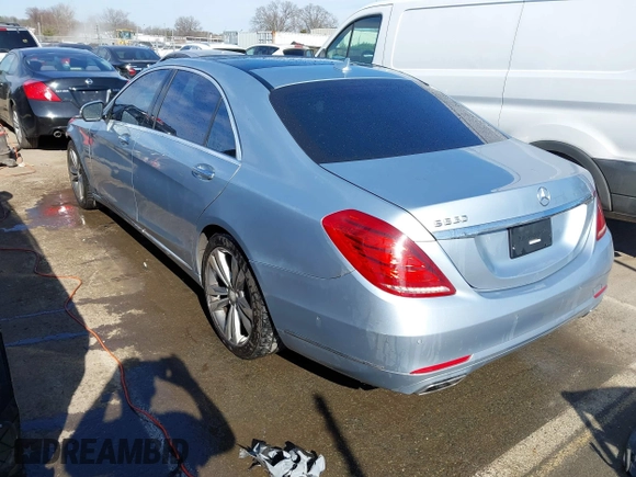 2016 Mercedes-Benz S 550 with VIN WDDUG8CB4GA206554, listed as a IAAI auction lot 41668452 with 299,833 mi miles and . Bid and sale history available at carsss.com. Image 3.