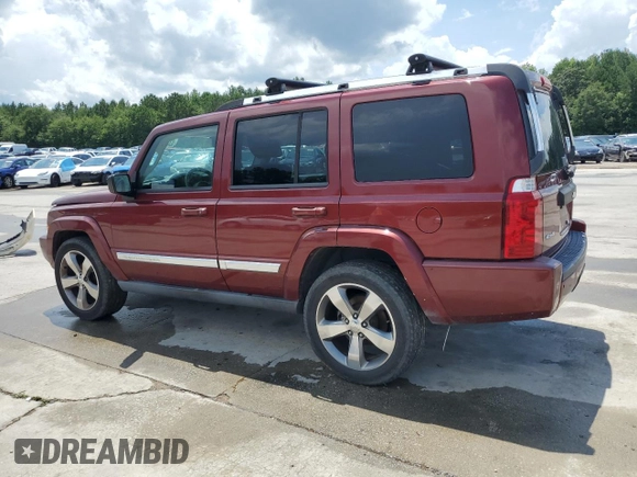 2007 Jeep Commander Sport z VIN 1J8HG48K27C527423, wystawiony jako Copart lot #63448765 z przebiegiem 212 856 mil mil oraz Szkoda całkowita • Salvage title. Historia ofert i sprzedaży dostępna na DreamBid. Obrazek 2.