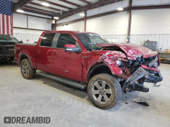 2013 Ford F-150 XL with VIN 1FTFW1EFXDKD77571, listed as a Copart auction lot 47632155 with 198,379 mi miles and Salvage Title. Bid and sale history available at carsss.com. Image 4.