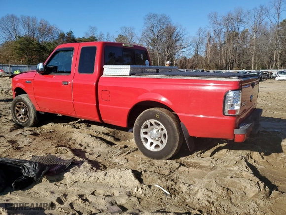 2010 Ford Ranger XL with VIN 1FTKR1EE7APA55837, listed as a Copart auction lot 84661704 with 178,059 mi miles and Salvage Title. Bid and sale history available at carsss.com. Image 2.