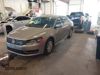2013 Volkswagen Passat S with VIN 1VWAP7A38DC014523, listed as a IAAI auction lot 42239027 with 116,766 mi miles and . Bid and sale history available at DreamBid. Image 2.