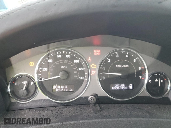 2009 Jeep Grand Cherokee Limited with VIN 1J8GR58K19C526861, listed as a Copart auction lot 50000935 with 85,213 mi miles and Salvage title. Bid and sale history available at DreamBid. Image 9.