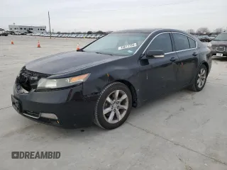 2013 Acura TL Tech with VIN 19UUA8F57DA009411, listed as a Copart auction lot 45013785 with 0 mi miles and Salvage Title. Bid and sale history available at carsss.com. Image 1.