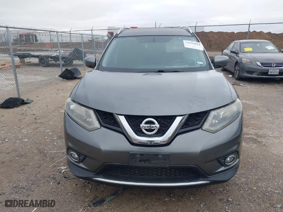 2016 Nissan Rogue SV with VIN KNMAT2MV4GP598303, listed as a IAAI auction lot 41553851 with 82,267 mi miles. Bid and sale history available at carsss.com. Image 12.