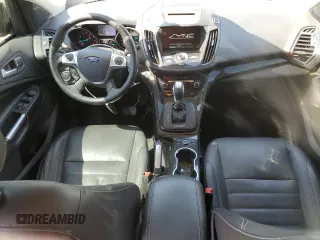 2015 Ford Escape Titanium with VIN 1FMCU0J97FUC80446, listed as a Copart auction lot 58749895 with 106,890 mi miles and Salvage title. Bid and sale history available at DreamBid. Image 8.
