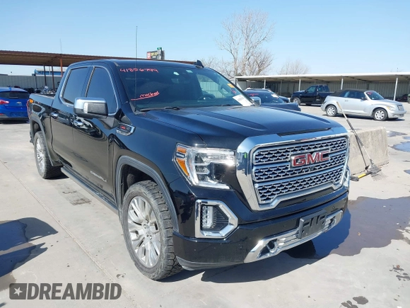2020 GMC Sierra 1500 Denali with VIN 1GTU9FEL6LZ173499, listed as a IAAI auction lot 41856799 with 77,723 mi miles and . Bid and sale history available at DreamBid. Image 1.