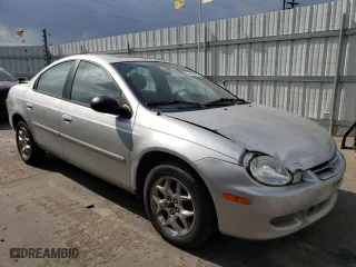 2002 Dodge Neon SE with VIN 1B3AS46C12D568214, listed as a Copart auction lot 75352494 with 123,781 mi miles and Salvage Title. Bid and sale history available at carsss.com. Image 4.
