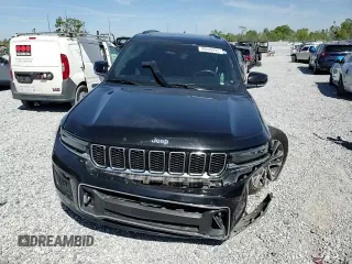 2021 Jeep Grand Cherokee Overland with VIN 1C4RJKDGXM8166511, listed as a Copart auction lot 49249295 with 60,115 mi miles and Salvage title. Bid and sale history available at DreamBid. Image 12.