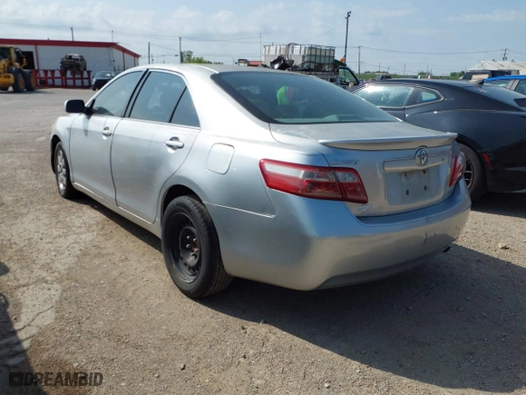 2007 Toyota Camry CE with VIN JTNBE46K773058525, listed as a IAAI auction lot 41927357 with 245,984 mi miles. Bid and sale history available at carsss.com. Image 3.
