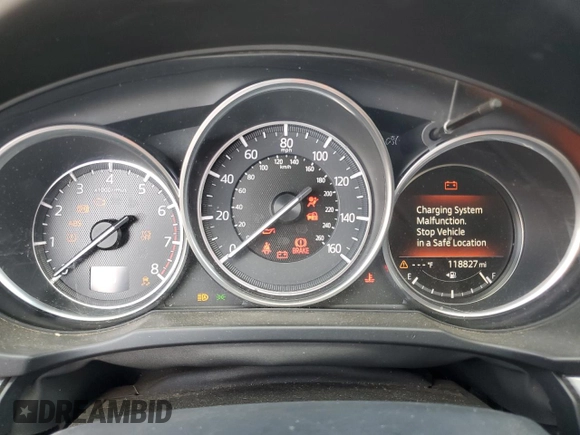 2018 Mazda CX-5 Grand Touring with VIN JM3KFADM9J0398036, listed as a Copart auction lot 62284145 with 118,827 mi miles and Salvage title. Bid and sale history available at DreamBid. Image 9.