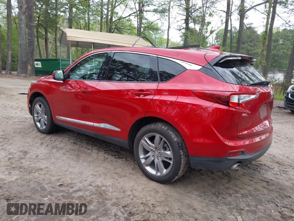 2019 Acura RDX Advance with VIN 5J8TC2H79KL023894, listed as a IAAI auction lot 42010622 with 70,694 mi miles and . Bid and sale history available at DreamBid. Image 3.
