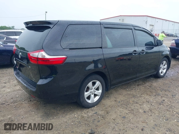 2015 Toyota Sienna L z VIN 5TDZK3DCXFS662049, wystawiony jako IAAI lot #42397319 z przebiegiem 202 960 mil mil oraz . Historia ofert i sprzedaży dostępna na DreamBid. Obrazek 4.