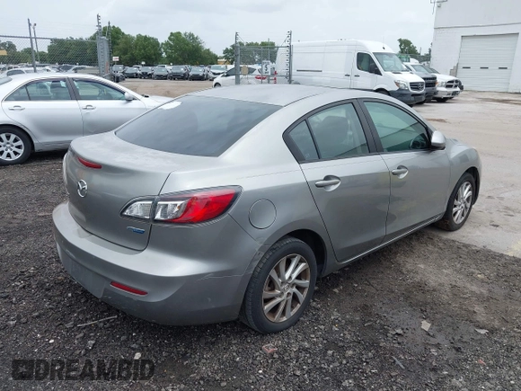 2012 Mazda 3 i Touring with VIN JM1BL1V74C1566172, listed as a IAAI auction lot 42435843 with Not provided miles and . Bid and sale history available at DreamBid. Image 4.