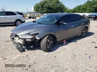 2020 Nissan Maxima SV with VIN 1N4AA6CV3LC362165, listed as a Copart auction lot 60827075 with 105,003 mi miles and Salvage title. Bid and sale history available at DreamBid. Image 1.