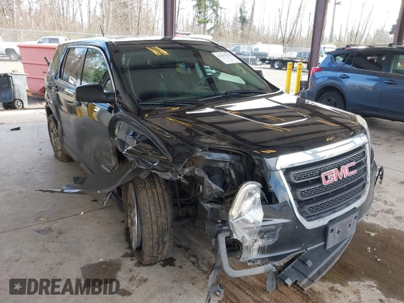2017 GMC Terrain SLE with VIN 2GKFLSEK5H6348990, listed as a IAAI auction lot 41679135 with 83,719 mi miles. Bid and sale history available at carsss.com. Image 1.