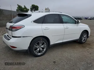 2014 Lexus RX 350 with VIN JTJBK1BA6E2461484, listed as a Copart auction lot 58937775 with 95,704 mi miles and Salvage title. Bid and sale history available at DreamBid. Image 3.