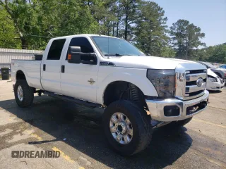 2014 Ford F-350 XLT with VIN 1FT8W3BT9EEA72092, listed as a Copart auction lot 53665775 with 298,659 mi miles and Salvage Title. Bid and sale history available at DreamBid. Image 4.