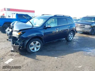 2011 Acura MDX Tech Pkg with VIN 2HNYD2H66BH510843, listed as a IAAI auction lot 41547910 with 143,338 mi miles. Bid and sale history available at carsss.com. Image 2.