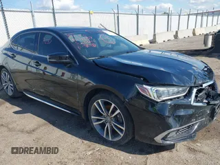 2019 Acura TLX Advance with VIN 19UUB2F85KA007870, listed as a IAAI auction lot 41771237 with 86,331 mi miles and . Bid and sale history available at DreamBid. Image 1.
