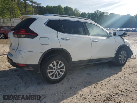 2020 Nissan Rogue S z VIN KNMAT2MV5LP514712, wystawiony jako Copart lot #54103225 z przebiegiem Nie podano mil oraz Szkoda całkowita • Salvage title. Historia ofert i sprzedaży dostępna na DreamBid. Obrazek 3.