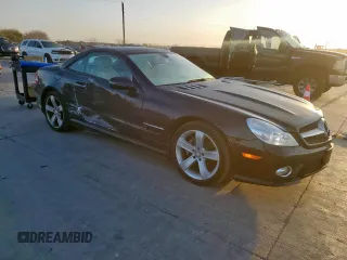 2009 Mercedes-Benz SL 550 z VIN WDBSK71F69F142599, wystawiony jako Copart lot #50241095 z przebiegiem 58 416 mil mil oraz Szkoda całkowita • Salvage title. Historia ofert i sprzedaży dostępna na DreamBid. Obrazek 4.