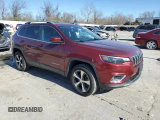 2019 Jeep Cherokee Limited with VIN 1C4PJMDX2KD404679, listed as a Copart auction lot 50390865 with 60,674 mi miles and Salvage Title. Bid and sale history available at carsss.com. Image 4.