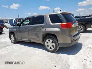 2011 GMC Terrain SLE-1 with VIN 2CTALMEC6B6246751, listed as a Copart auction lot 62126635 with 151,256 mi miles and Salvage title. Bid and sale history available at DreamBid. Image 2.