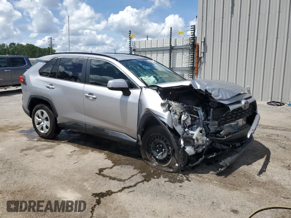 2021 Toyota RAV4 LE z VIN 2T3K1RFV1MC165880, wystawiony jako Copart lot #60464755 z przebiegiem 74 191 mil mil oraz Szkoda całkowita • Salvage title. Historia ofert i sprzedaży dostępna na DreamBid. Obrazek 4.