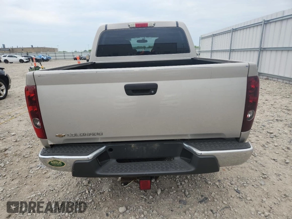 2006 Chevrolet Colorado 2LT z VIN 1GCDT136668121785, wystawiony jako Copart lot #59134335 z przebiegiem 150 275 mil mil oraz Czysty tytuł • Clean title. Historia ofert i sprzedaży dostępna na DreamBid. Obrazek 6.