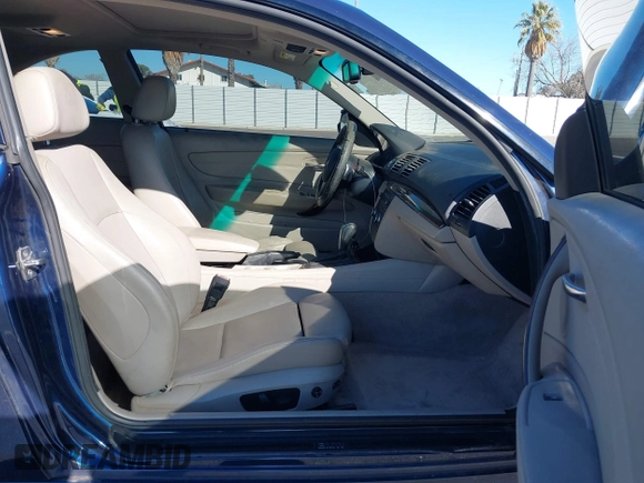 2010 BMW 1 Series 135i with VIN WBAUC7C58AVK96377, listed as a IAAI auction lot 41666512 with 136,890 mi miles and . Bid and sale history available at carsss.com. Image 5.