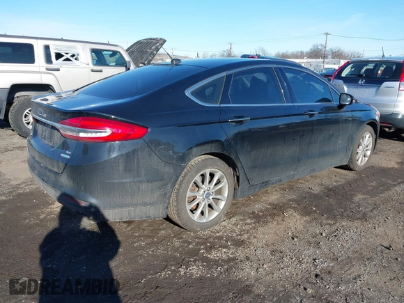 2017 Ford Fusion SE with VIN 3FA6P0HD2HR156748, listed as a IAAI auction lot 41556808 with 109,712 mi miles and . Bid and sale history available at carsss.com. Image 4.