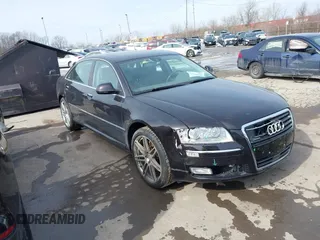 2009 Audi A8 L 4.2L with VIN WAUMV94EX9N010979, listed as a IAAI auction lot 41638621 with 1 mi miles. Bid and sale history available at carsss.com. Image 1.