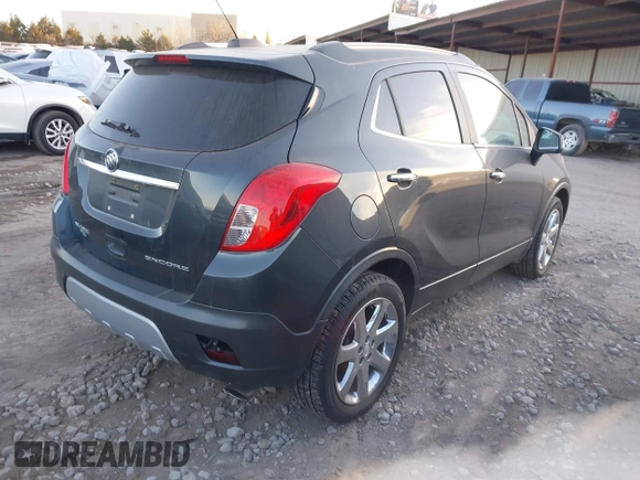 2016 Buick Encore Leather with VIN KL4CJCSB9GB559825, listed as a IAAI auction lot 41615821 with 77,297 mi miles. Bid and sale history available at carsss.com. Image 4.