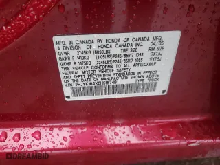 2006 Honda Ridgeline RTS with VIN 2HJYK164X6H516749, listed as a Copart auction lot 48999225 with 127,626 mi miles and Clean Title. Bid and sale history available at carsss.com. Image 13.