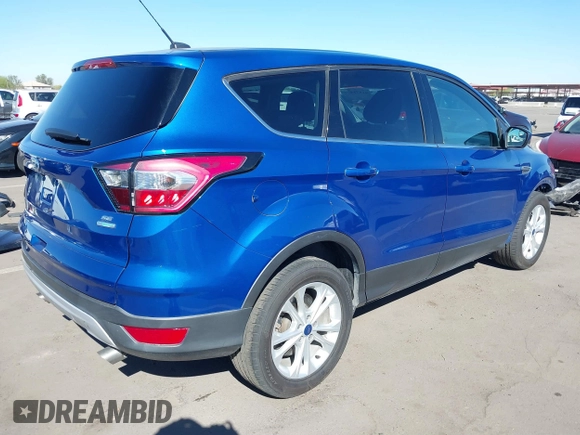 2017 Ford Escape SE with VIN 1FMCU0GD5HUC95171, listed as a IAAI auction lot 41871493 with 55,388 mi miles. Bid and sale history available at carsss.com. Image 4.