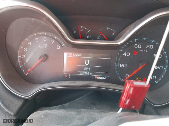 2014 Chevrolet Impala LTZ with VIN 1G1145SL4EU107932, listed as a IAAI auction lot 41685673 with 257,326 mi miles. Bid and sale history available at carsss.com. Image 7.