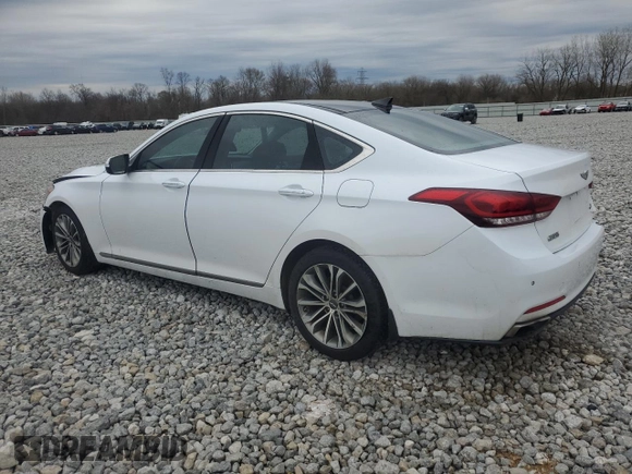 2015 Hyundai Genesis 3.8L with VIN KMHGN4JEXFU022957, listed as a Copart auction lot 49564814 with 117,387 mi miles. Bid and sale history available at carsss.com. Image 2.
