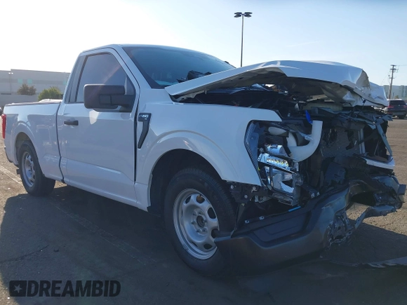 2023 Ford F-150 XL with VIN 1FTMF1C52PKF67726, listed as a IAAI auction lot 41611798 with 15,015 mi miles and . Bid and sale history available at carsss.com. Image 1.
